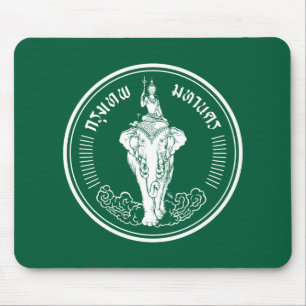 Flag of Bangkok, Thailand Mouse Pad