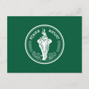 Flag of Bangkok, Thailand Postcard