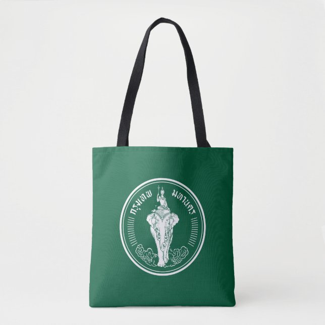 Flag of Bangkok, Thailand Tote Bag (Front)