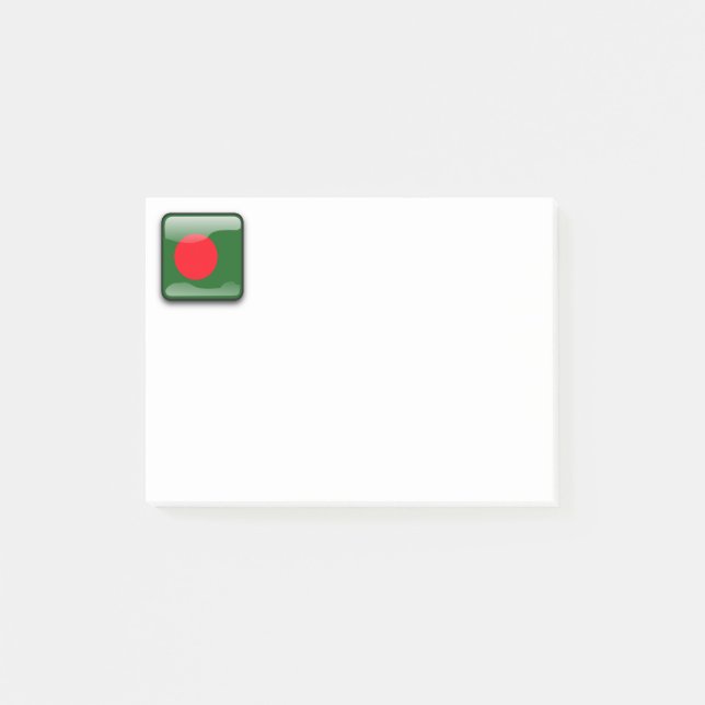 Flag of Bangladesh Post-it Notes (Front)