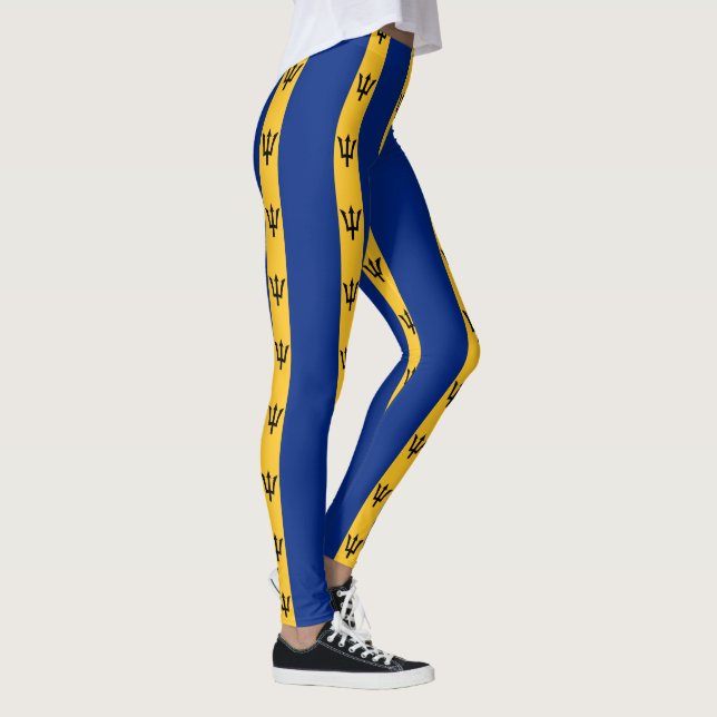 Flag of Barbados Leggings (Right)