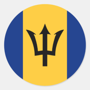 Flag of Barbados Sticker