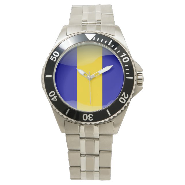 Flag of Barbados Watch (Front)