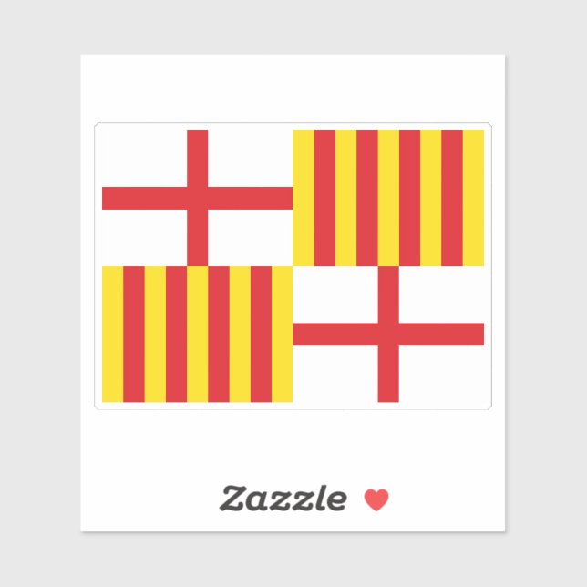Flag of Barcelona (Sheet)