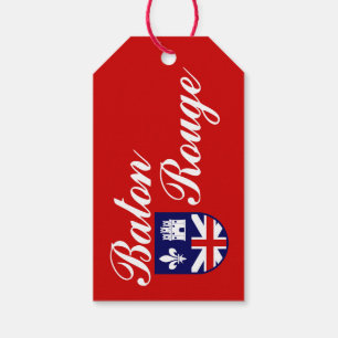 Flag of Baton Rouge, Louisiana Gift Tags