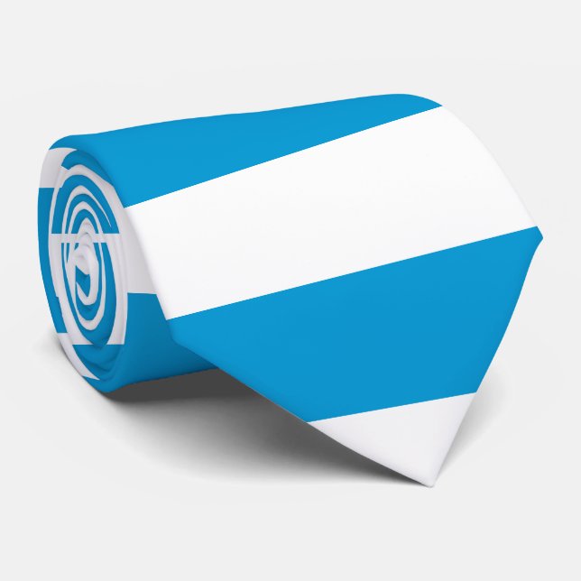 Flag of Bavaria Tie (Rolled)