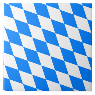 Flag of Bavaria Tile