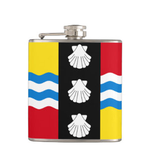Flag of Bedfordshire Flask