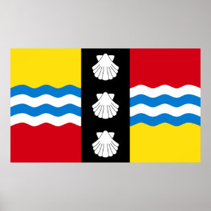 Flag of Bedfordshire Poster