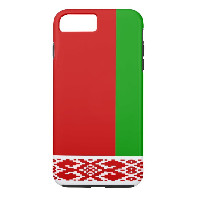 Flag of Belarus Case-Mate iPhone Case (Back)