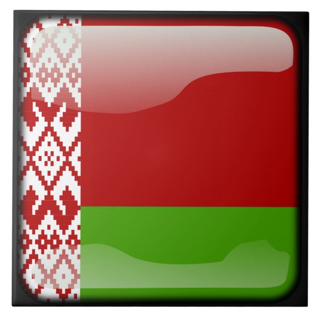 Flag of Belarus Tile (Front)