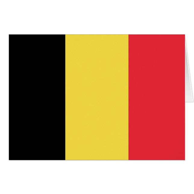 Flag of Belgium (Front Horizontal)