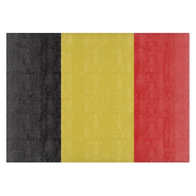 Flag of Belgium Cutting Board (Front)