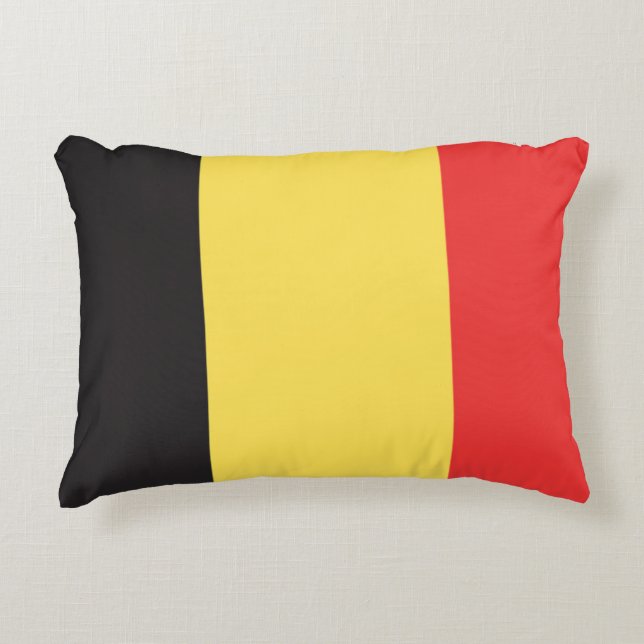 Flag of Belgium Decorative Cushion (Front)
