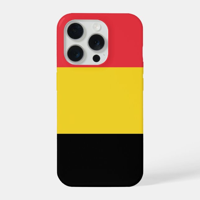 Flag of Belgium iPhone Case (Back)