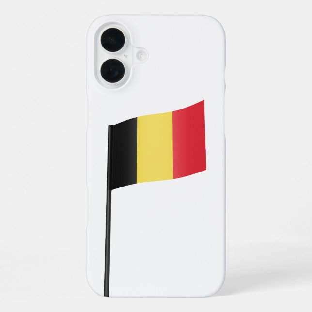 Flag of Belgium iPhone Case (Back)
