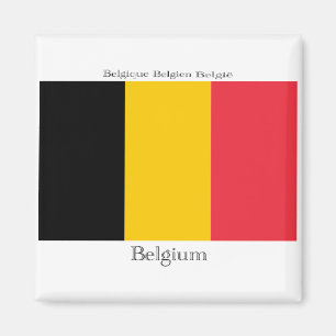 Flag of Belgium Magnet