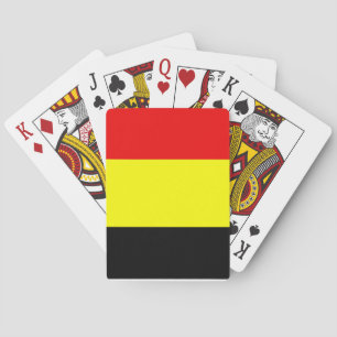 Flag of Belgium Playing Cards