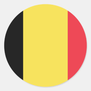 Flag of Belgium Sticker