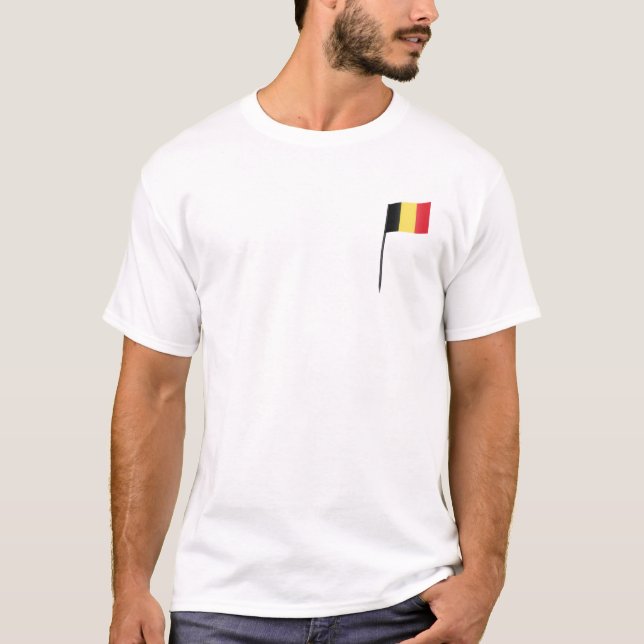 Flag of Belgium T-Shirt (Front)