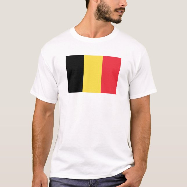 Flag of Belgium T-Shirt (Front)