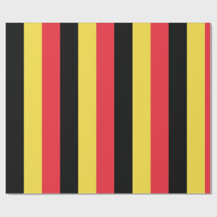Flag of Belgium Wrapping Paper