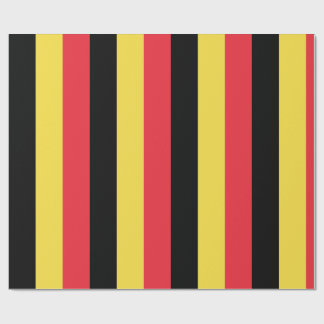 Flag of Belgium Wrapping Paper