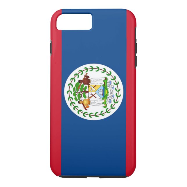 Flag of Belise Case-Mate iPhone Case (Back)