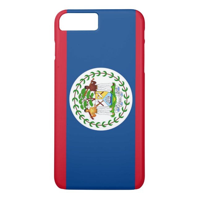 Flag of Belise Case-Mate iPhone Case (Back)