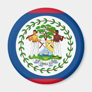 Flag of Belise Magnet