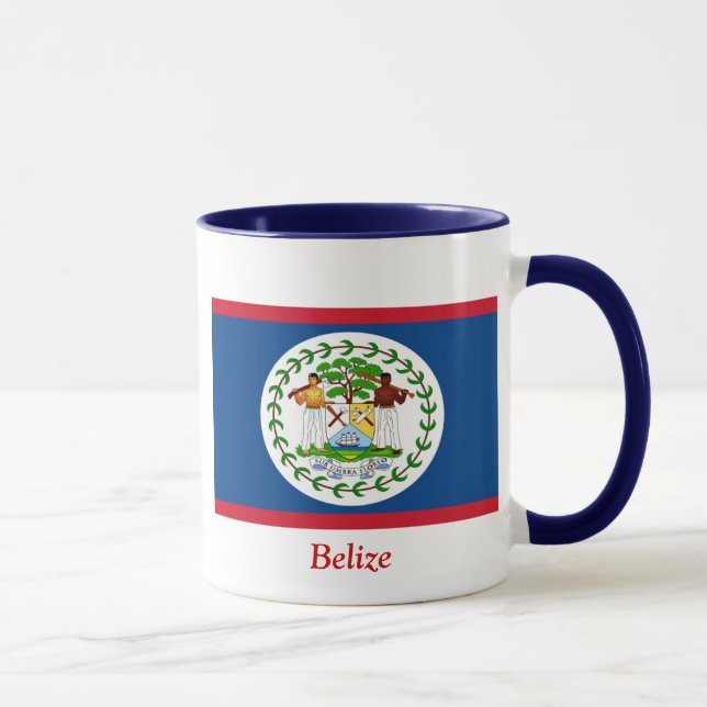 Flag of Belise Mug (Right)