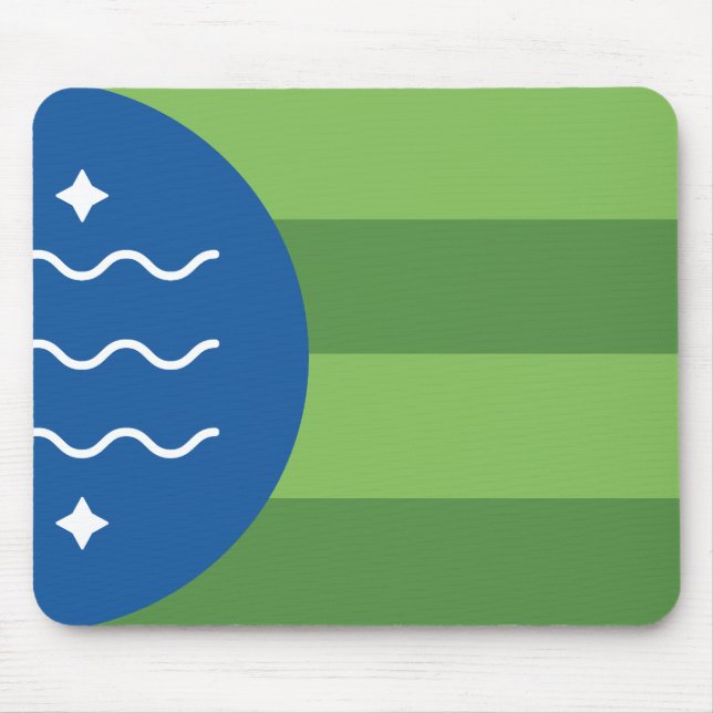 Flag of Bellingham, Washington Mouse Mat (Front)