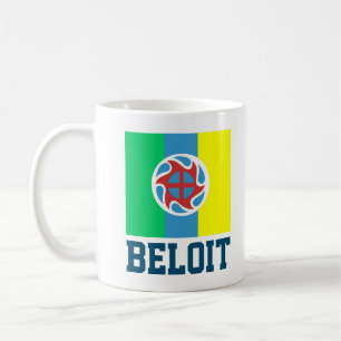 Flag of Beloit, Wisconsin Coffee Mug
