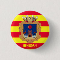 Flag of Benidorm - Comunidad Valenciana (ESP)