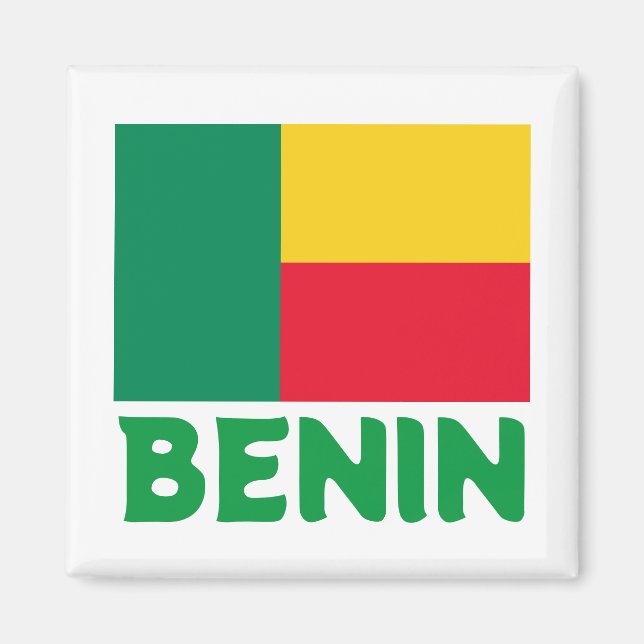 Flag of Benin Magnet (Front)