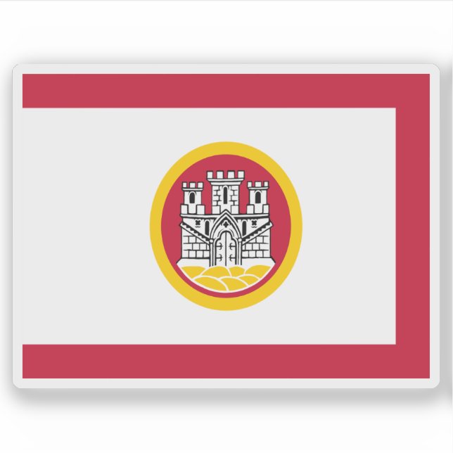 Flag of Bergen, Norway (Front)