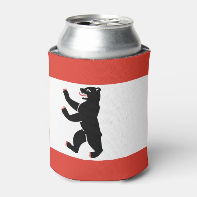 Flag of Berlin Can Cooler (Can Front)