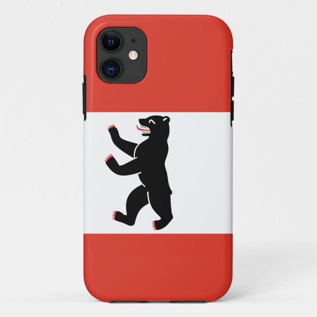 Flag of Berlin Case-Mate iPhone Case (Back)