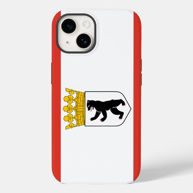 Flag of Berlin Case-Mate iPhone Case (Back)