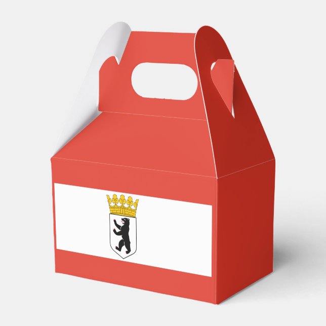 Flag of Berlin Favour Box (Front Side)