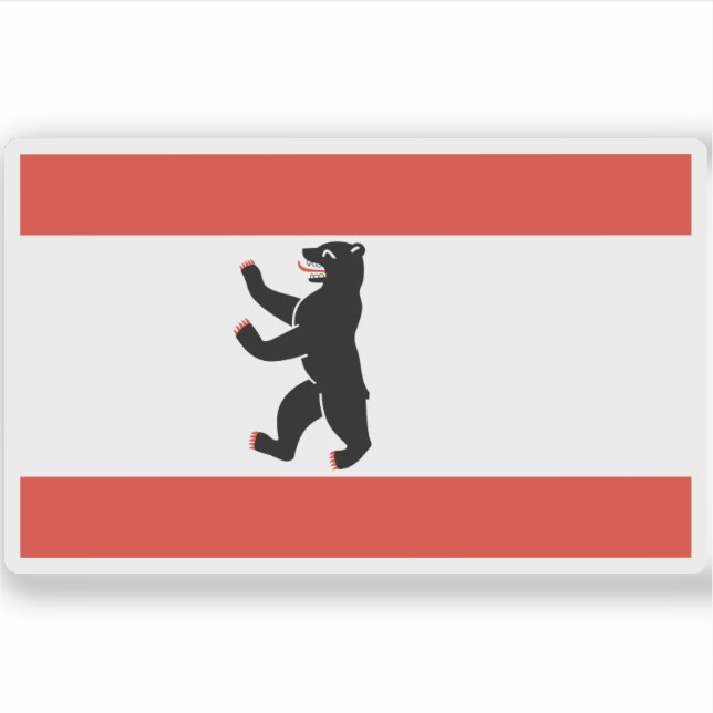 Flag of Berlin, Germany (Front)