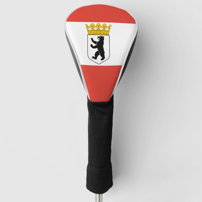 Flag of Berlin Golf Head Cover (Front)