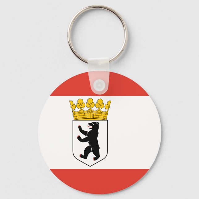 Flag of Berlin Keychain (Front)