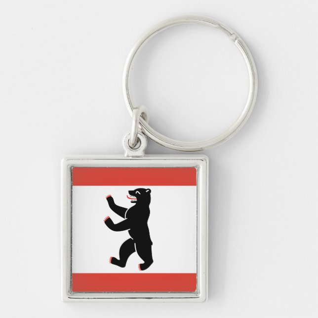 Flag of Berlin Keychain (Front)
