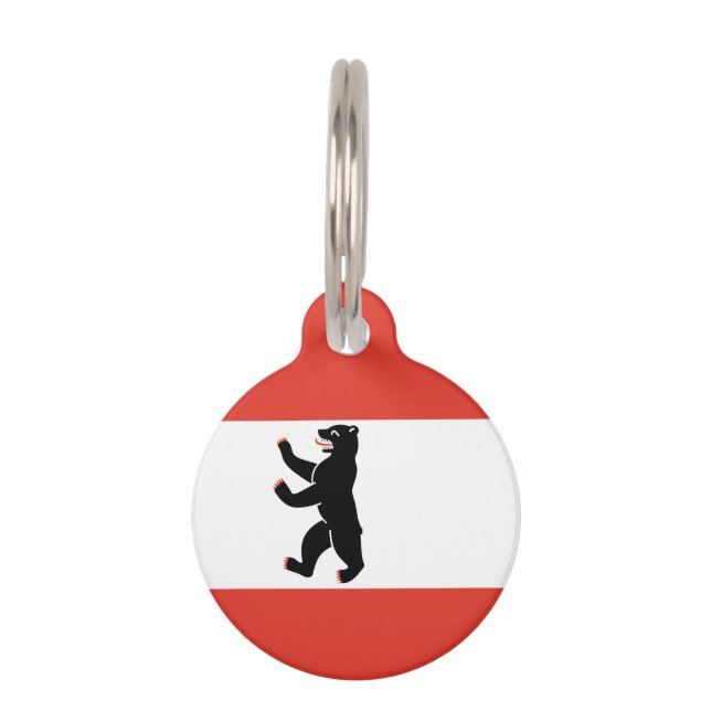 Flag of Berlin Pet ID Tag (Front)