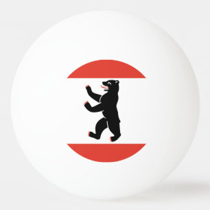 Flag of Berlin Ping-Pong Ball