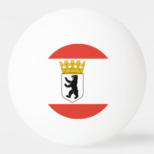 Flag of Berlin Ping-Pong Ball