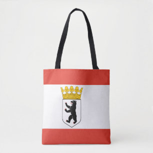 Flag of Berlin Tote Bag