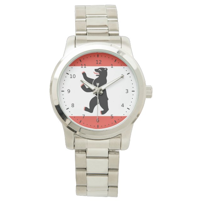 Flag of Berlin  Watch (Front)