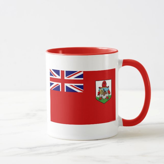 Flag Of Bermuda Apparel Mug (Right)